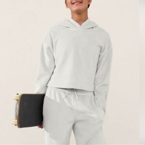 Athleta Double Cozy Karma Rib Hoodie